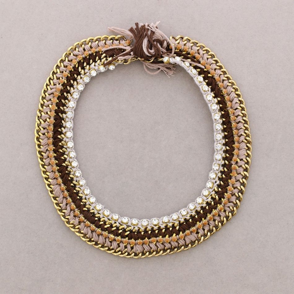 GARGANTILLA CADENAS HILO TRENZADO