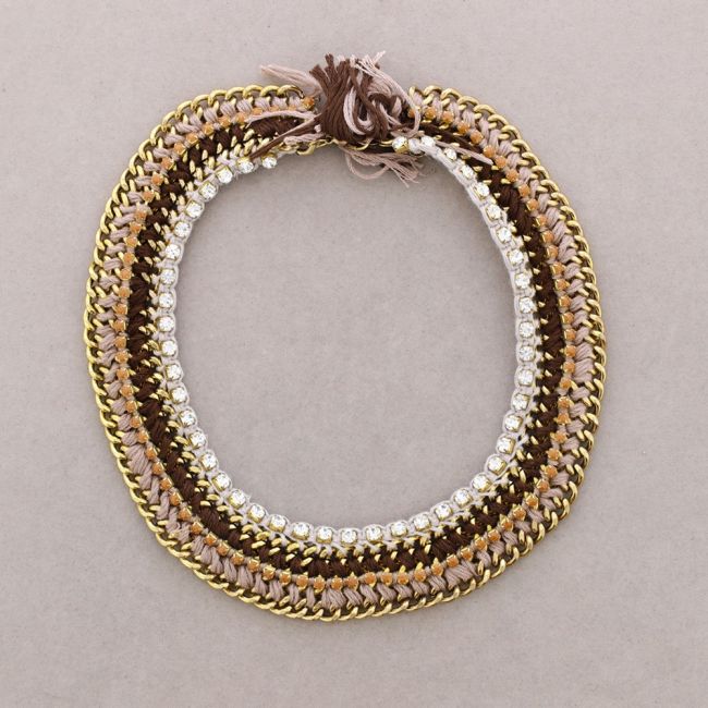 GARGANTILLA CADENAS HILO TRENZADO