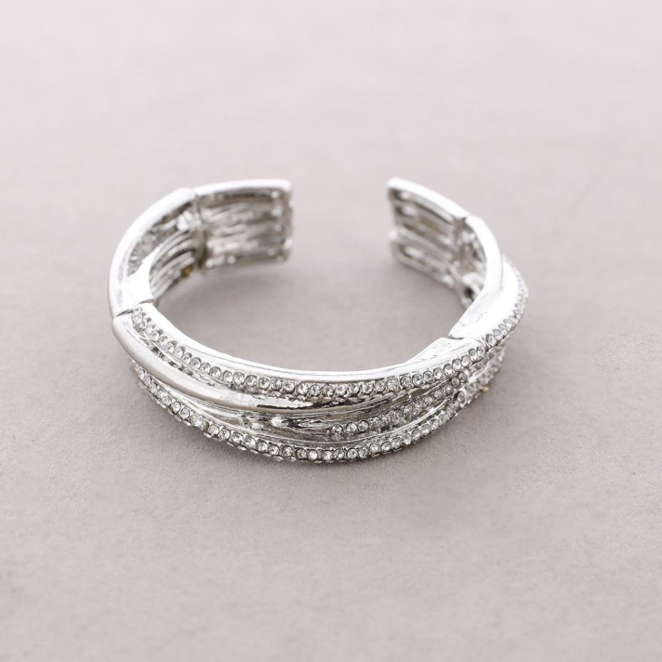 CRYSTAL METAL BRACELET