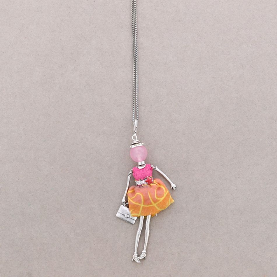 LONG PENDANT NECKLACE DOLL