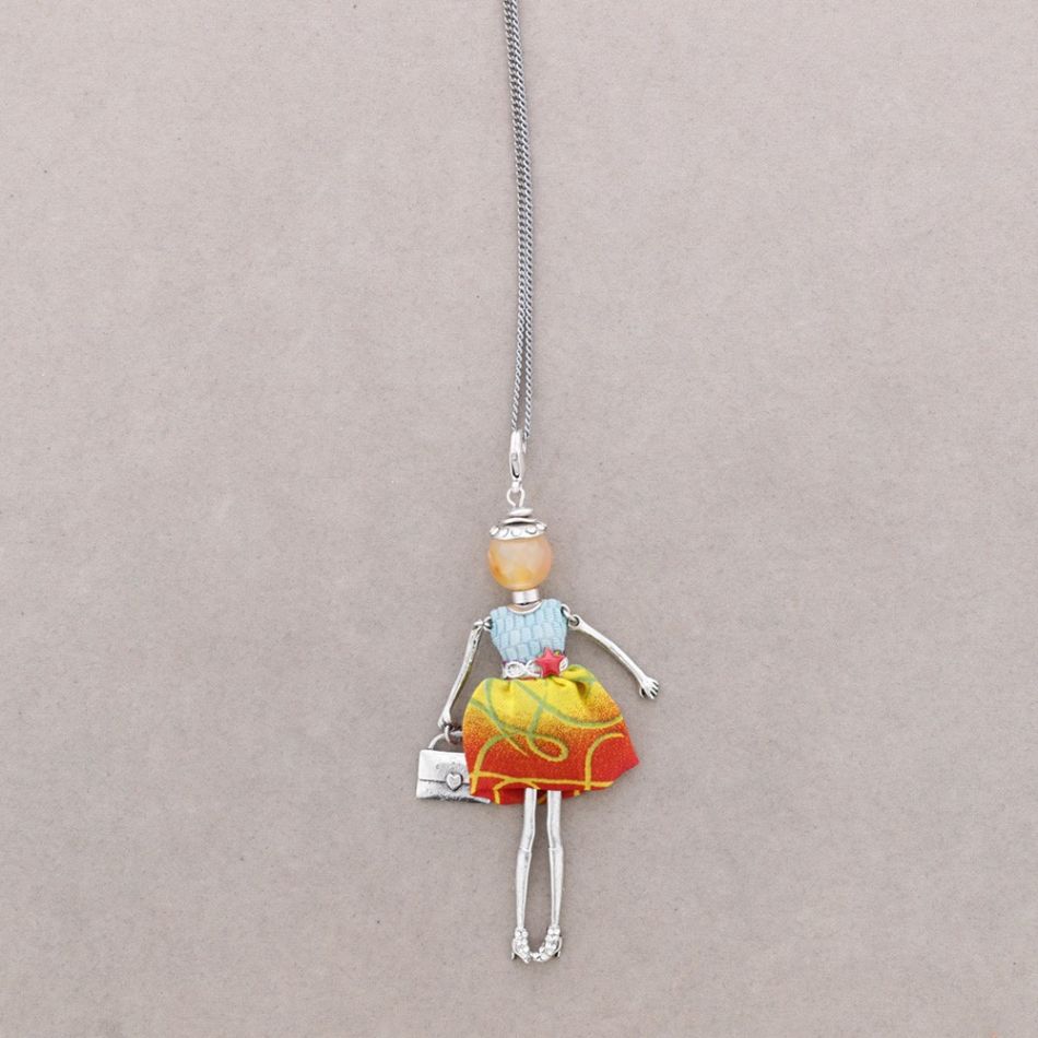 LONG PENDANT NECKLACE DOLL