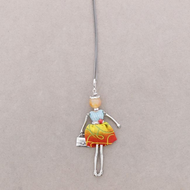 LONG PENDANT NECKLACE DOLL