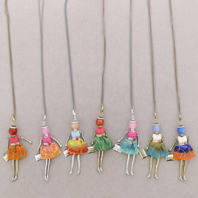 COLLAR LARGO COLG. MUÑECA