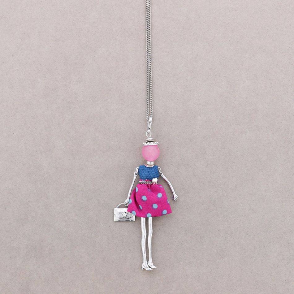 LONG PENDANT NECKLACE DOLL