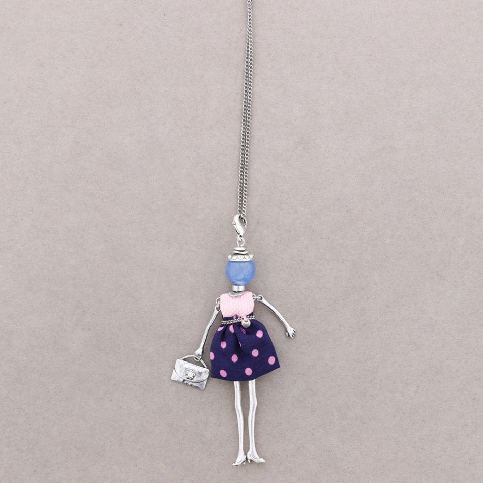 LONG PENDANT NECKLACE DOLL
