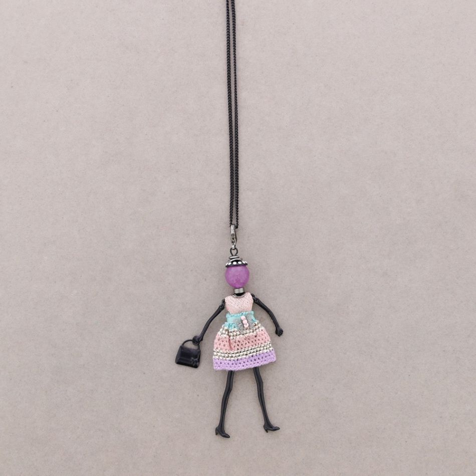 LONG PENDANT NECKLACE DOLL
