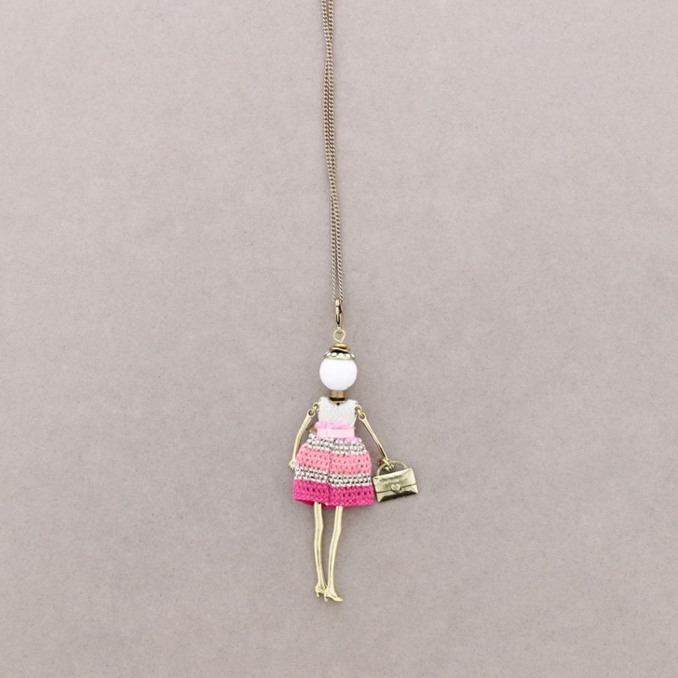 LONG PENDANT NECKLACE DOLL