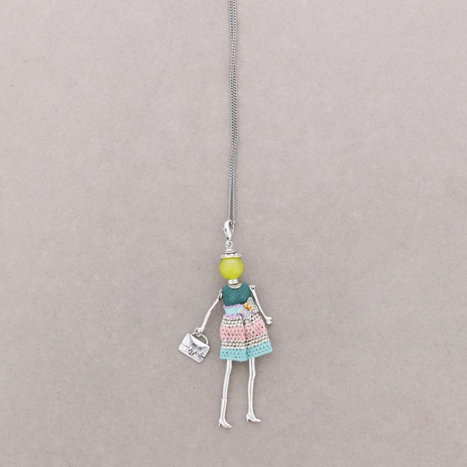 LONG PENDANT NECKLACE DOLL