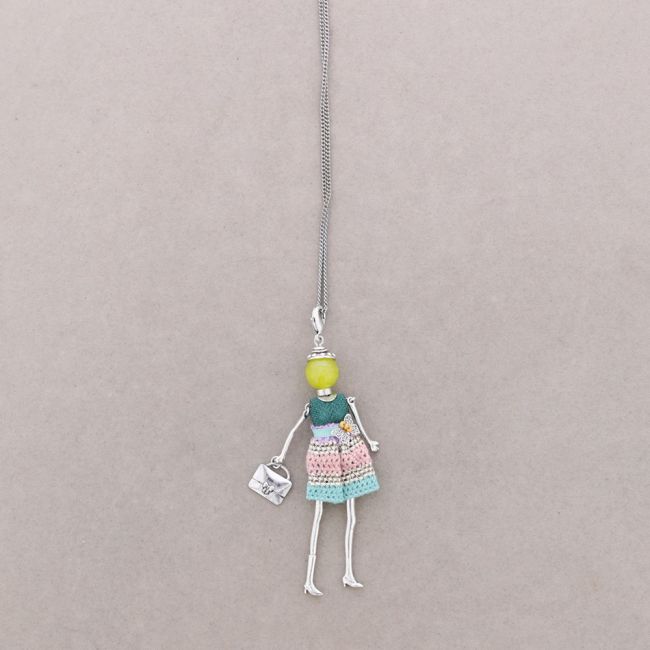 LONG PENDANT NECKLACE DOLL