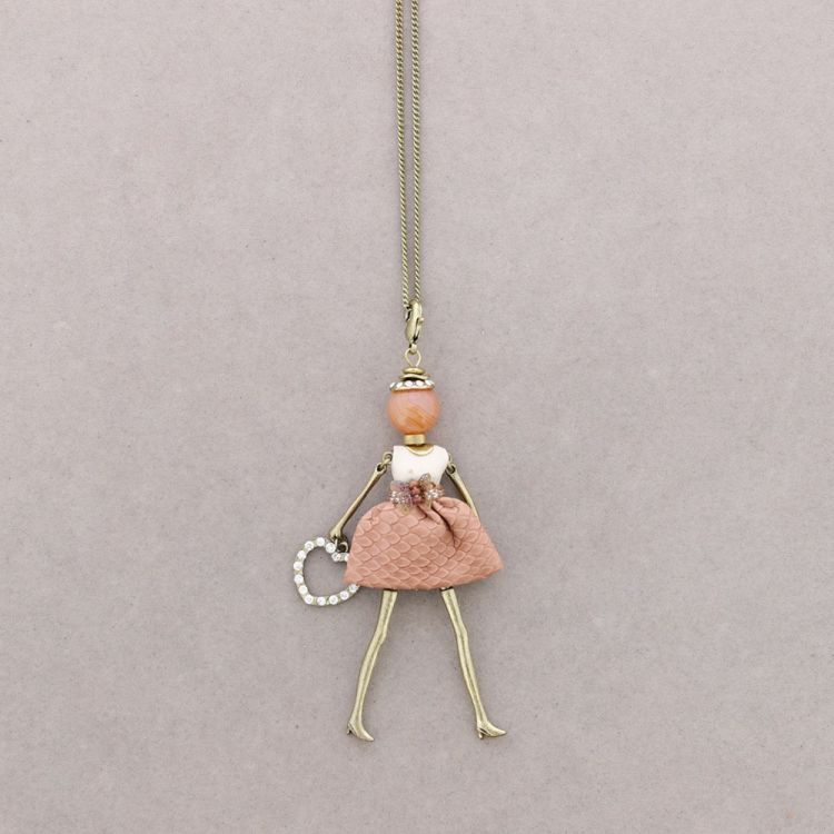 LONG PENDANT NECKLACE DOLL 2
