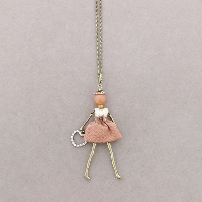 LONG PENDANT NECKLACE DOLL