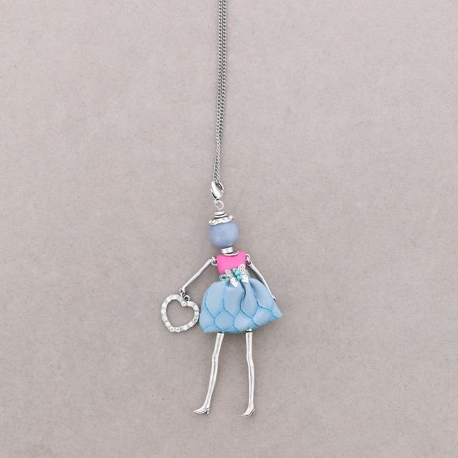 LONG PENDANT NECKLACE DOLL