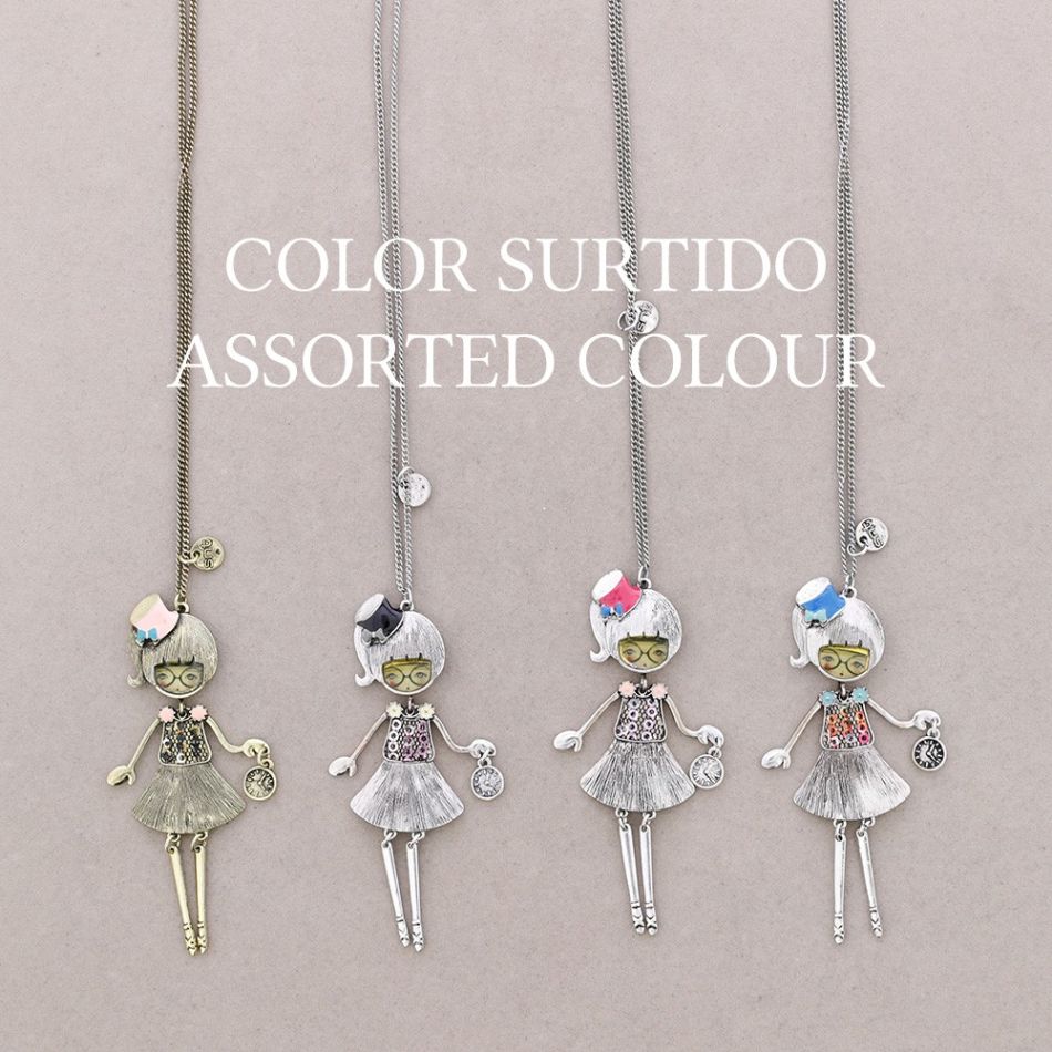 COLLAR LARGO COLG. BAILARINA
