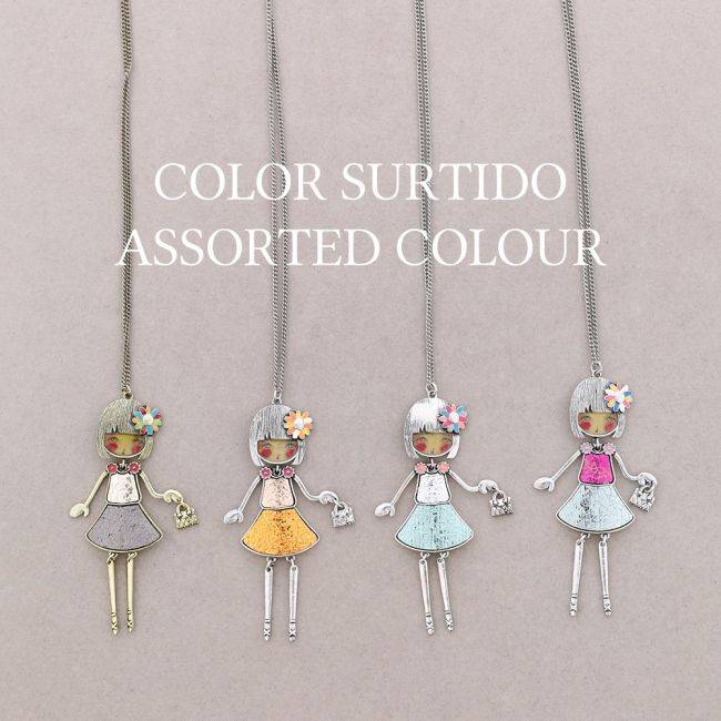 COLLAR LARGO COLG. BAILARINA