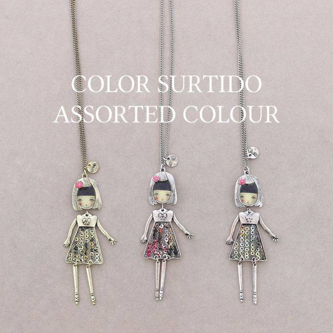 COLLAR LARGO COLG. BAILARINA