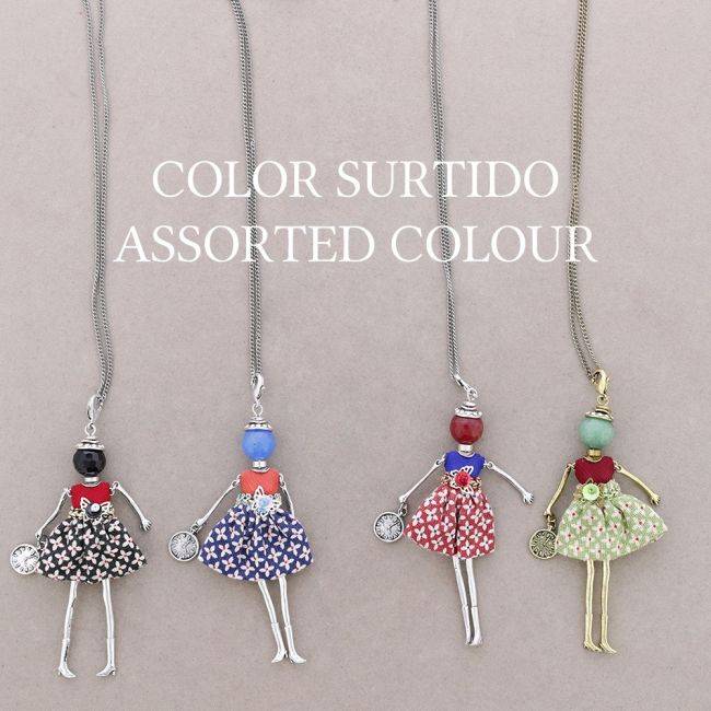 LONG PENDANT NECKLACE DOLL