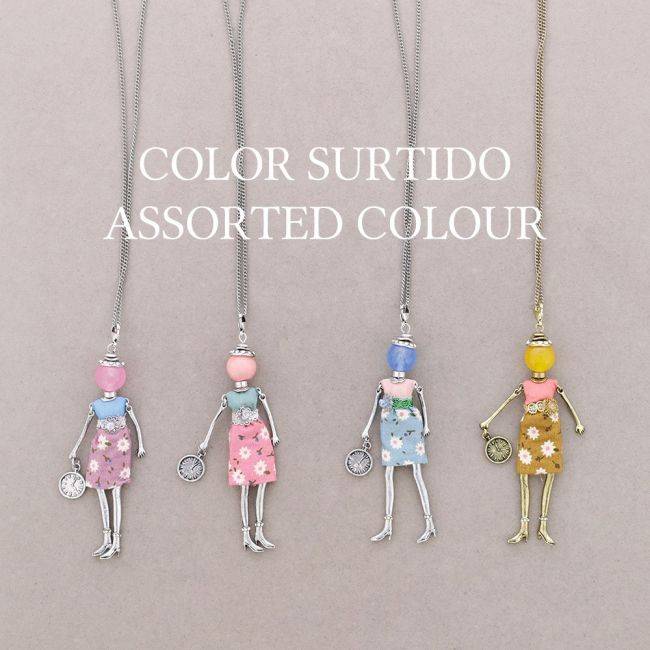 COLLAR LARGO COLG. MUÑECA