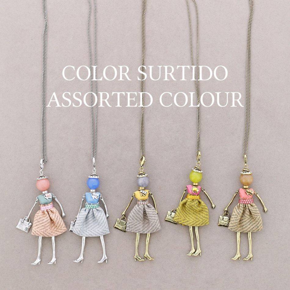 LONG PENDANT NECKLACE DOLL