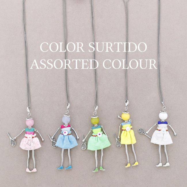 LONG PENDANT NECKLACE DOLL