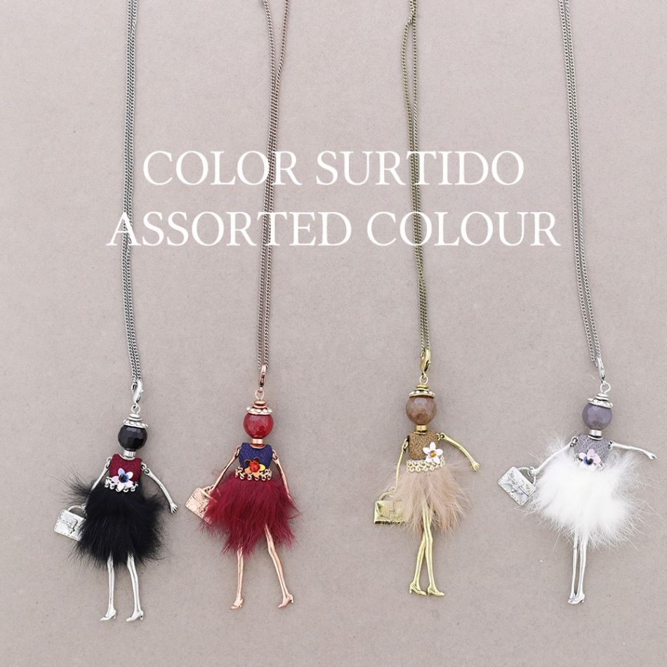 COLLAR LARGO COLG. MUÑECA