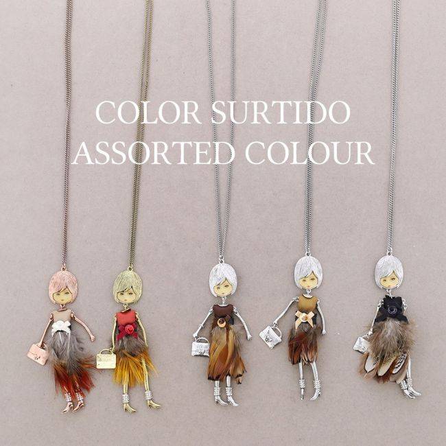 COLLAR LARGO COLG. MUÑECA