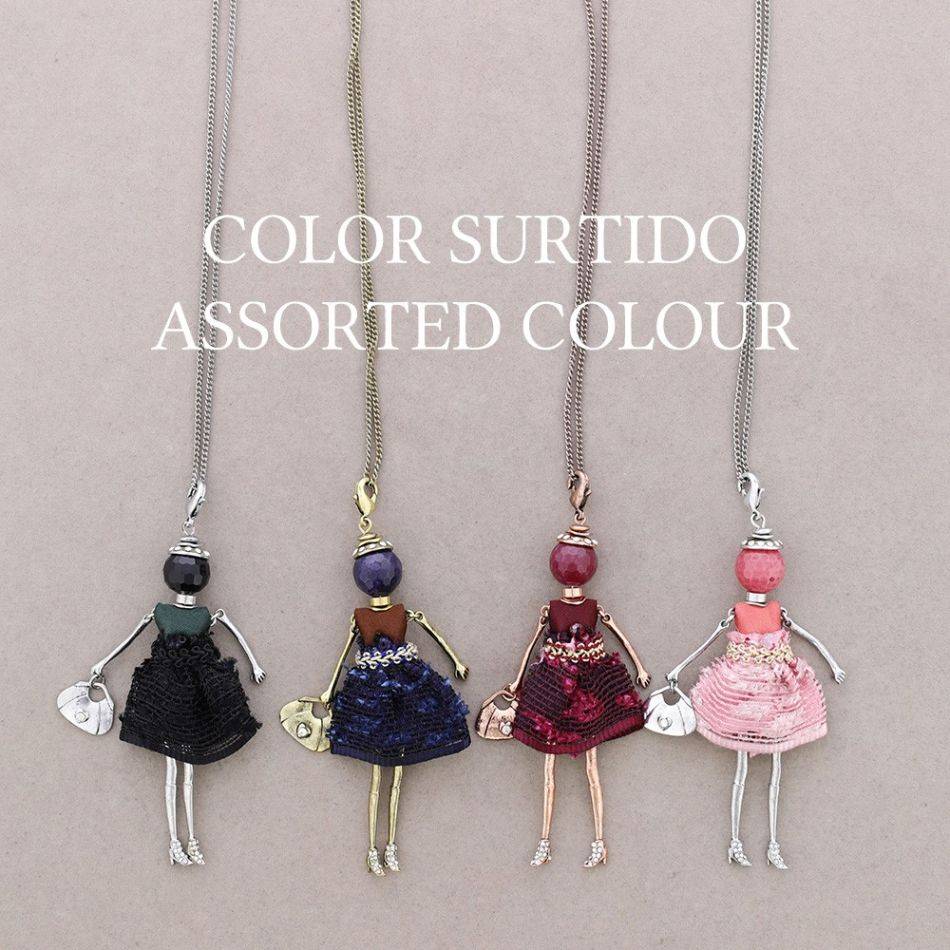 COLLAR LARGO COLG. MUÑECA