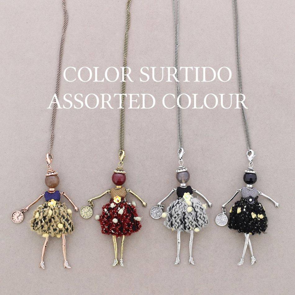 LONG PENDANT NECKLACE DOLL
