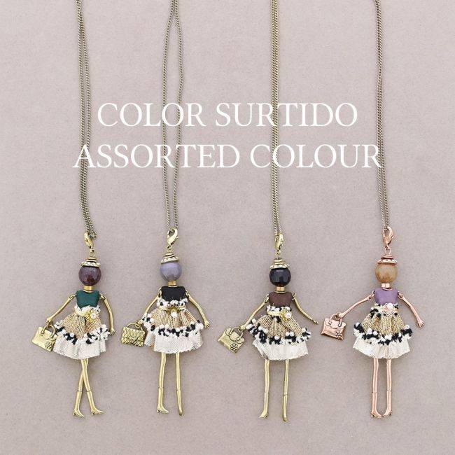 COLLAR LARGO COLG. MUÑECA