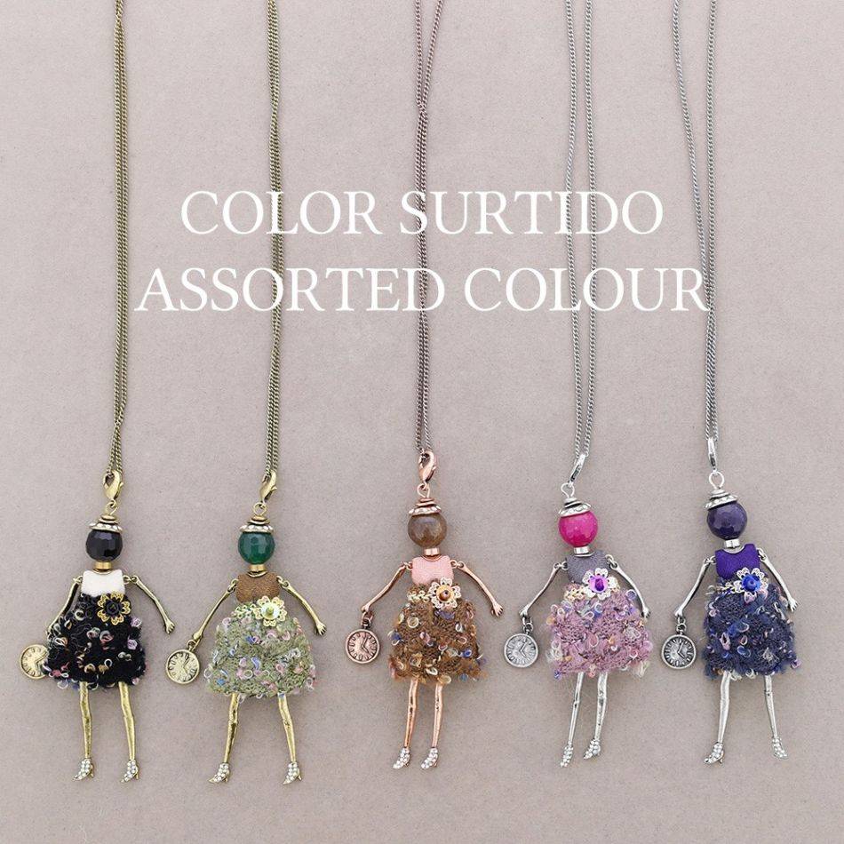 LONG PENDANT NECKLACE DOLL