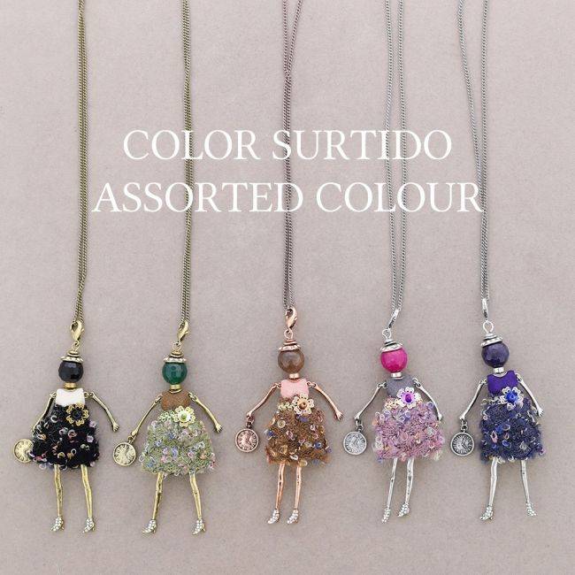 COLLAR LARGO COLG. MUÑECA