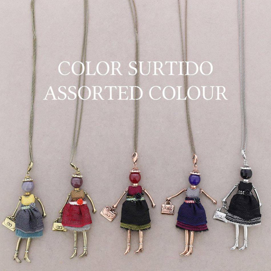 COLLAR LARGO COLG. MUÑECA
