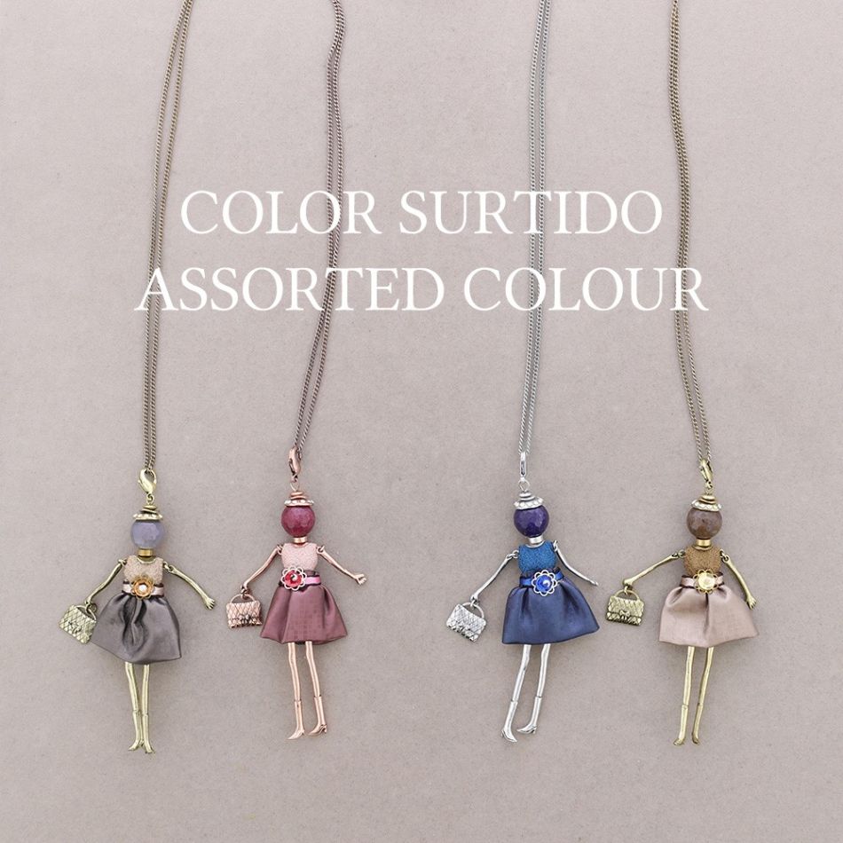 COLLAR LARGO COLG. MUÑECA