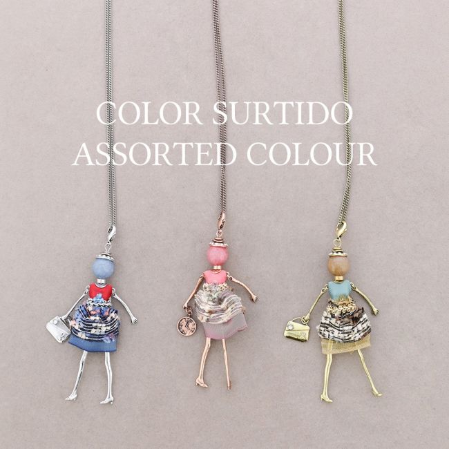LONG PENDANT NECKLACE DOLL