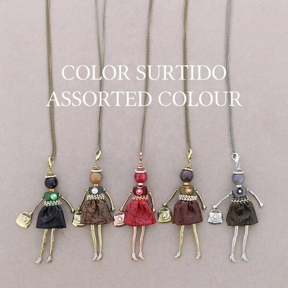 COLLAR LARGO COLG. MUÑECA