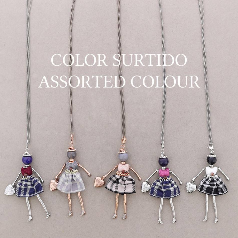 LONG PENDANT NECKLACE DOLL