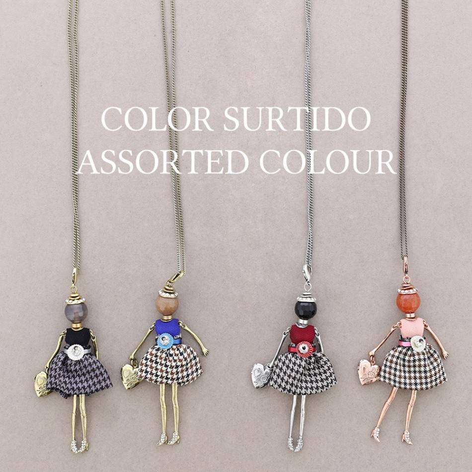 LONG PENDANT NECKLACE DOLL