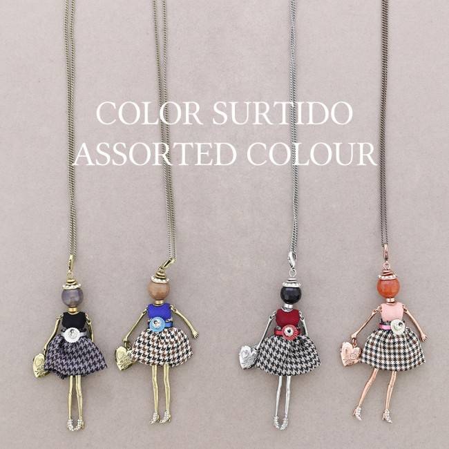 LONG PENDANT NECKLACE DOLL