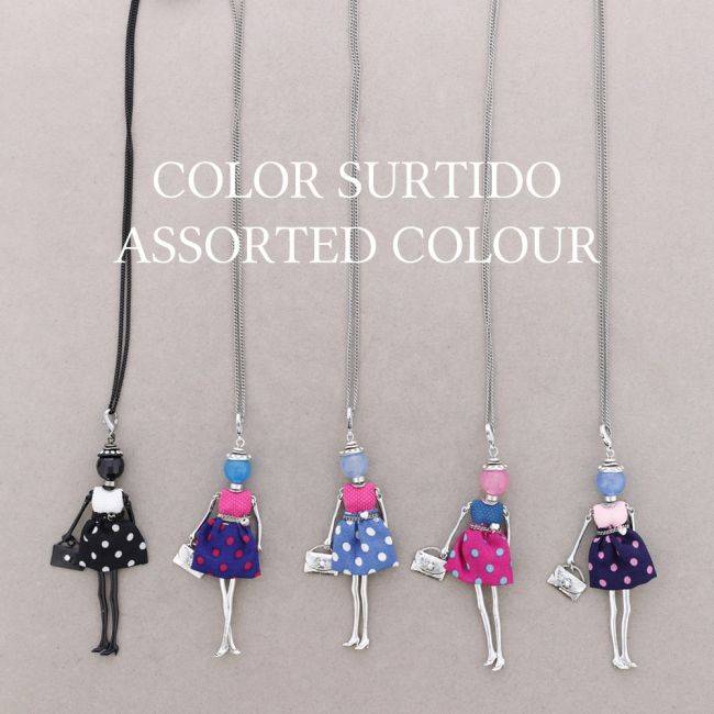 LONG PENDANT NECKLACE DOLL