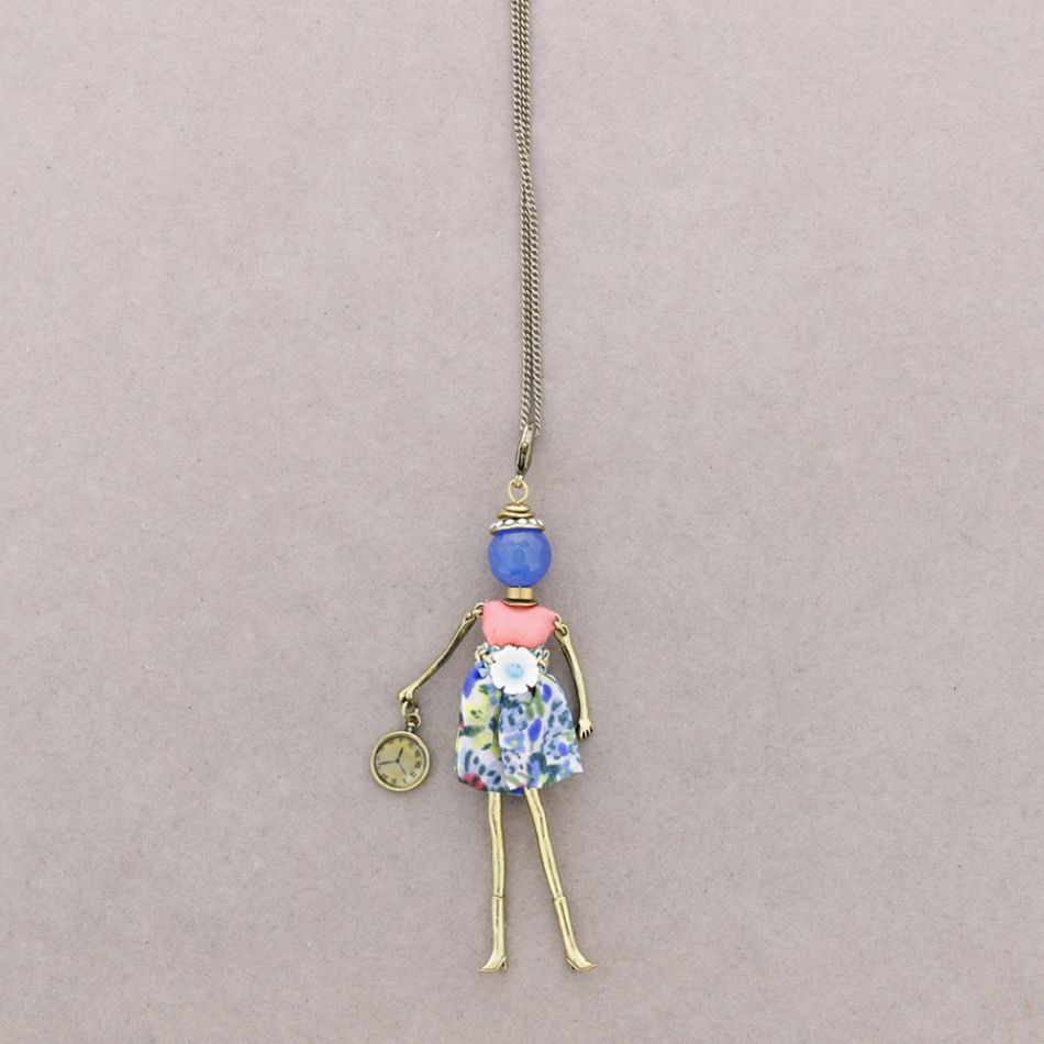 LONG PENDANT NECKLACE DOLL