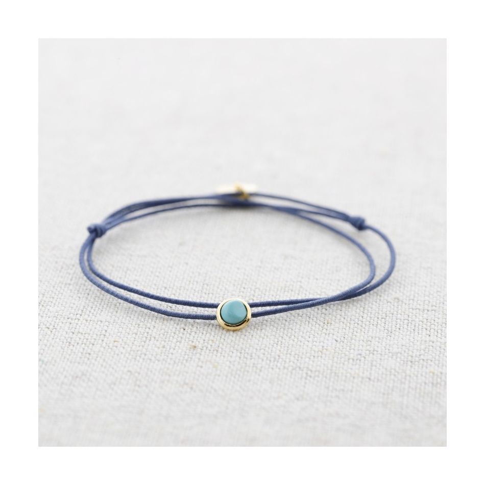 ELASTIC DOUBLE STEEL STONE BRACELET