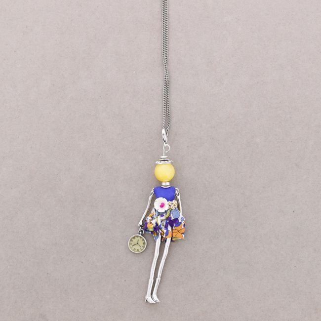LONG PENDANT NECKLACE DOLL