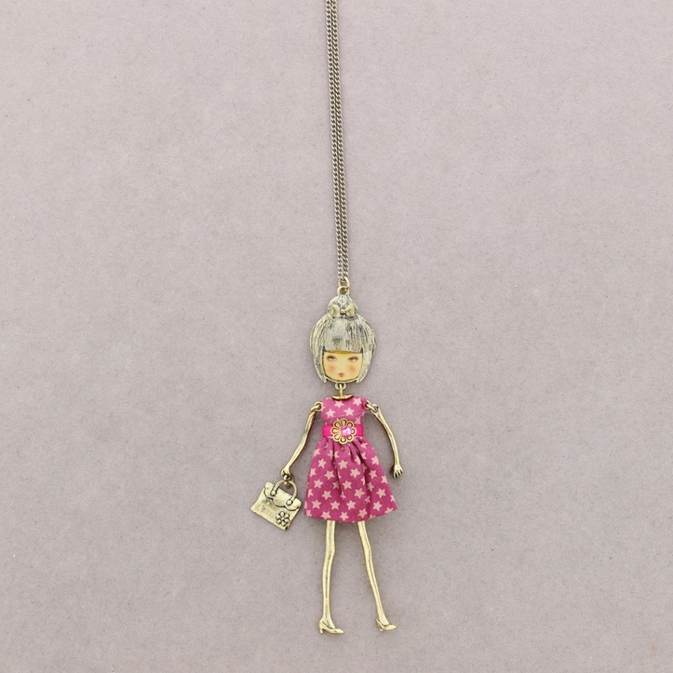 CARINA DOLL LONG NECKLACE