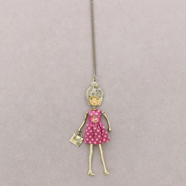 CARINA DOLL LONG NECKLACE