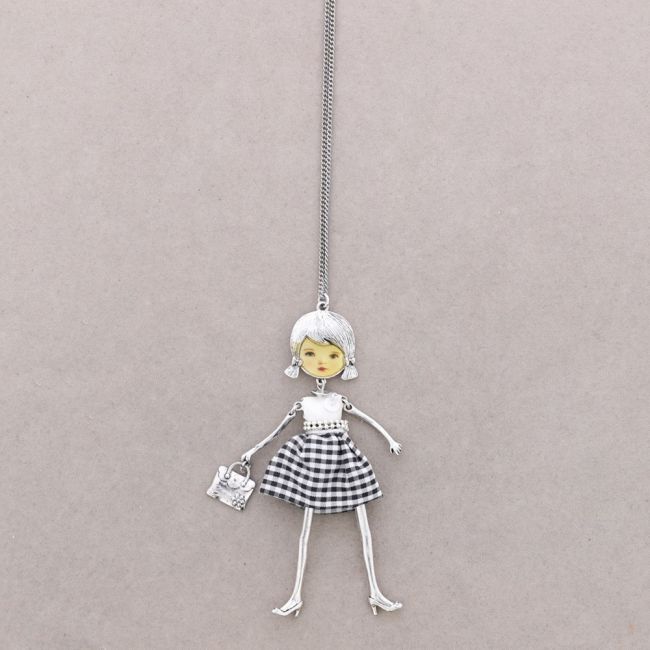 LONG PENDANT NECKLACE CARINE DOLL