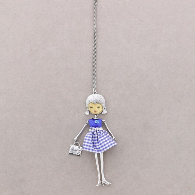COLLAR LARGO COLG. MUÑECA CARINA