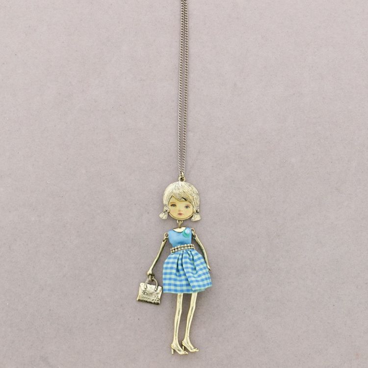 LONG PENDANT NECKLACE CARINE DOLL