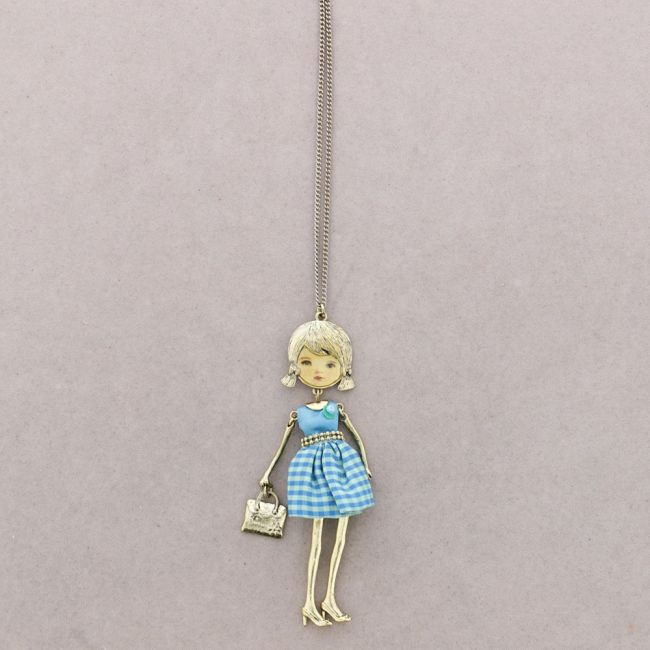 LONG PENDANT NECKLACE CARINE DOLL