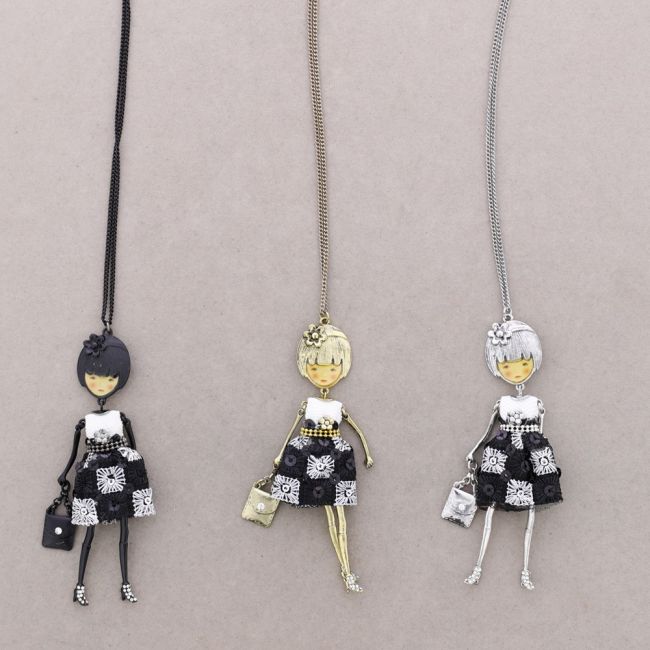 COLLAR LARGO COLG. MUÑECA