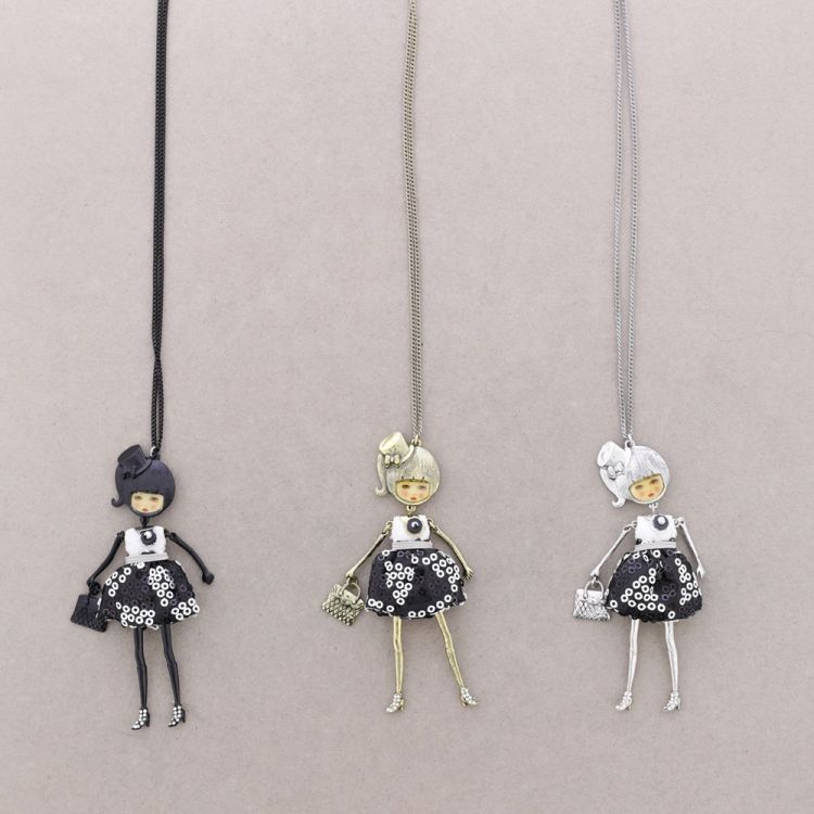 CARINA DOLL LONG NECKLACE 2