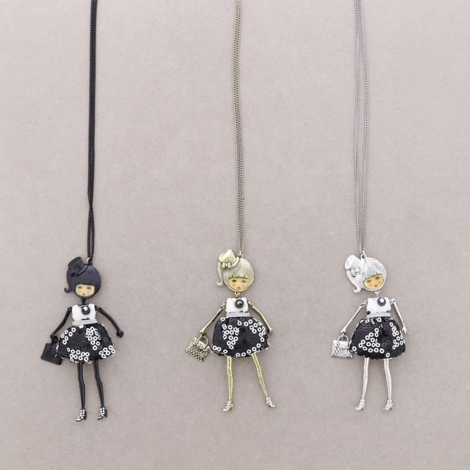 CARINA DOLL LONG NECKLACE